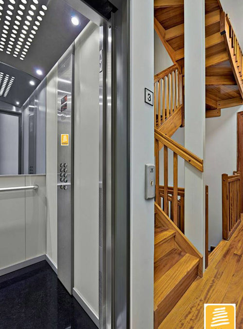 Instalación de ascensor en Elkano 8, Donostia – San Sebastián (Gipuzkoa)