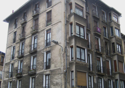 Fachada antigua Estación 14, Eibar (Gipuzkoa)