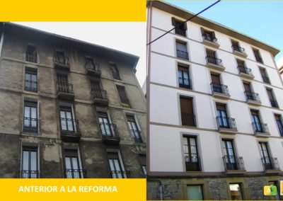 Rehabilitación de la fachada