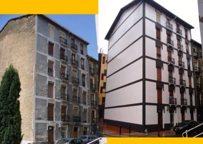 Renovación de Fachada en Barakaldo 1, Eibar, Gipuzkoa