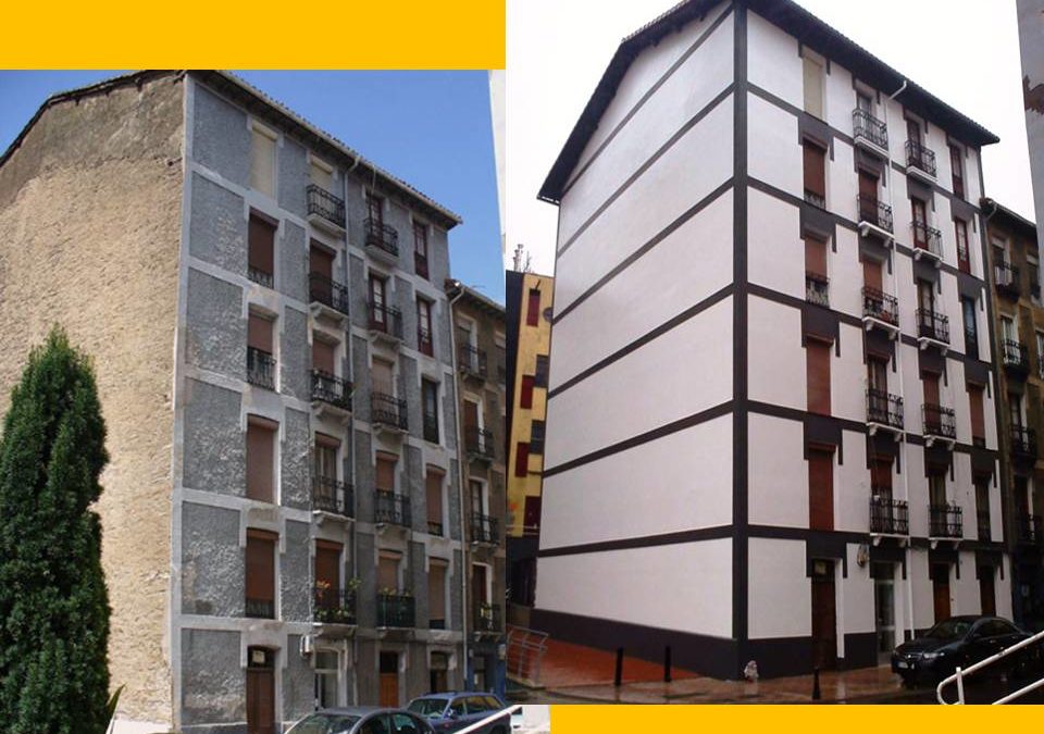 Rehabilitación de Fachada en Barakaldo 1, Eibar (Gipuzkoa)