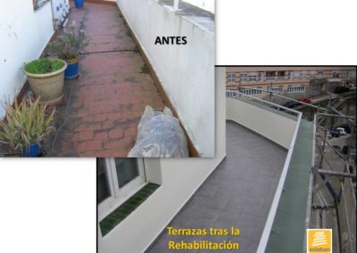 DESPUÉS-rehabilitación de terraza