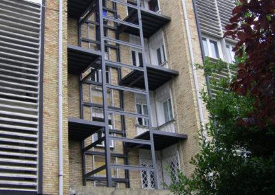 Proceso de instalación del ascensor