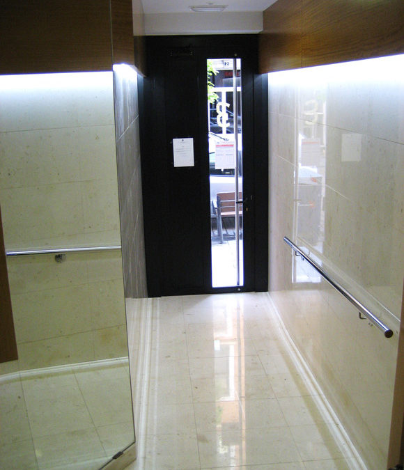 Instalación de ascensor en Toribio Etxeberria 3, Eibar (Guipúzcoa)