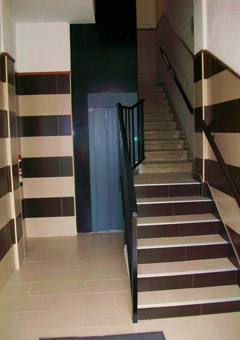 DESPUÉS-instalación de ascensor en el hueco de la escalera