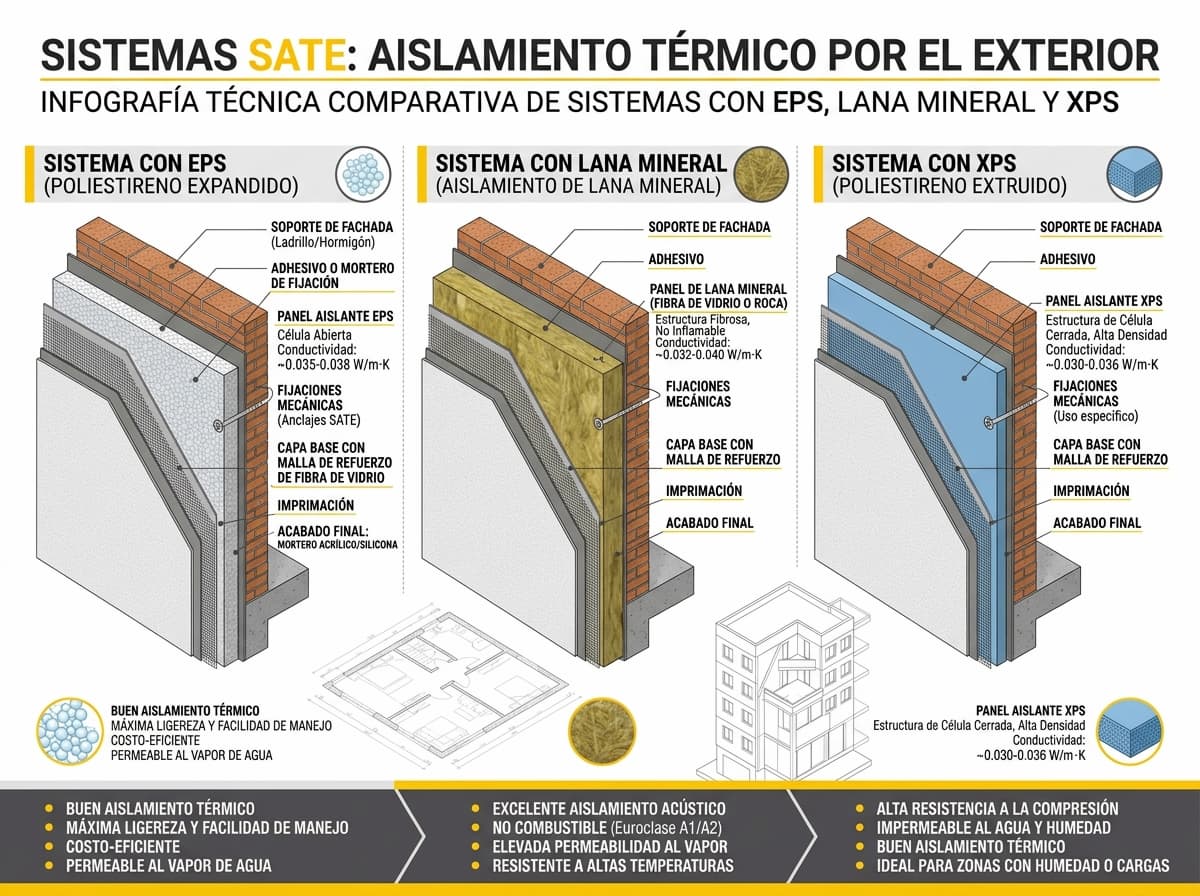 tipos de SATE
