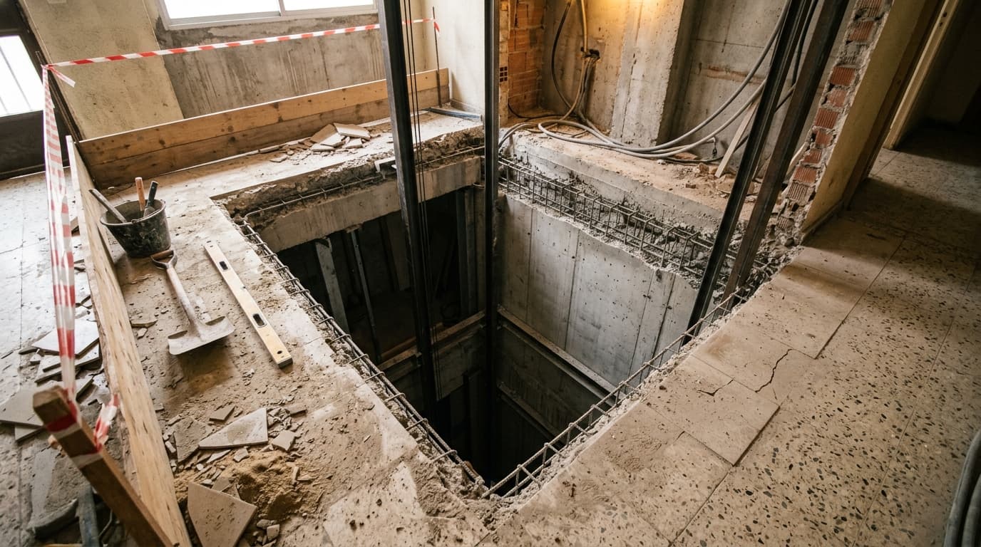 ¿Cuánto cuesta instalar un ascensor en un edificio?